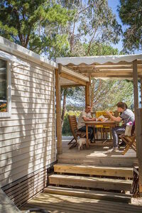 Holiday Provence Family mobile home terraces