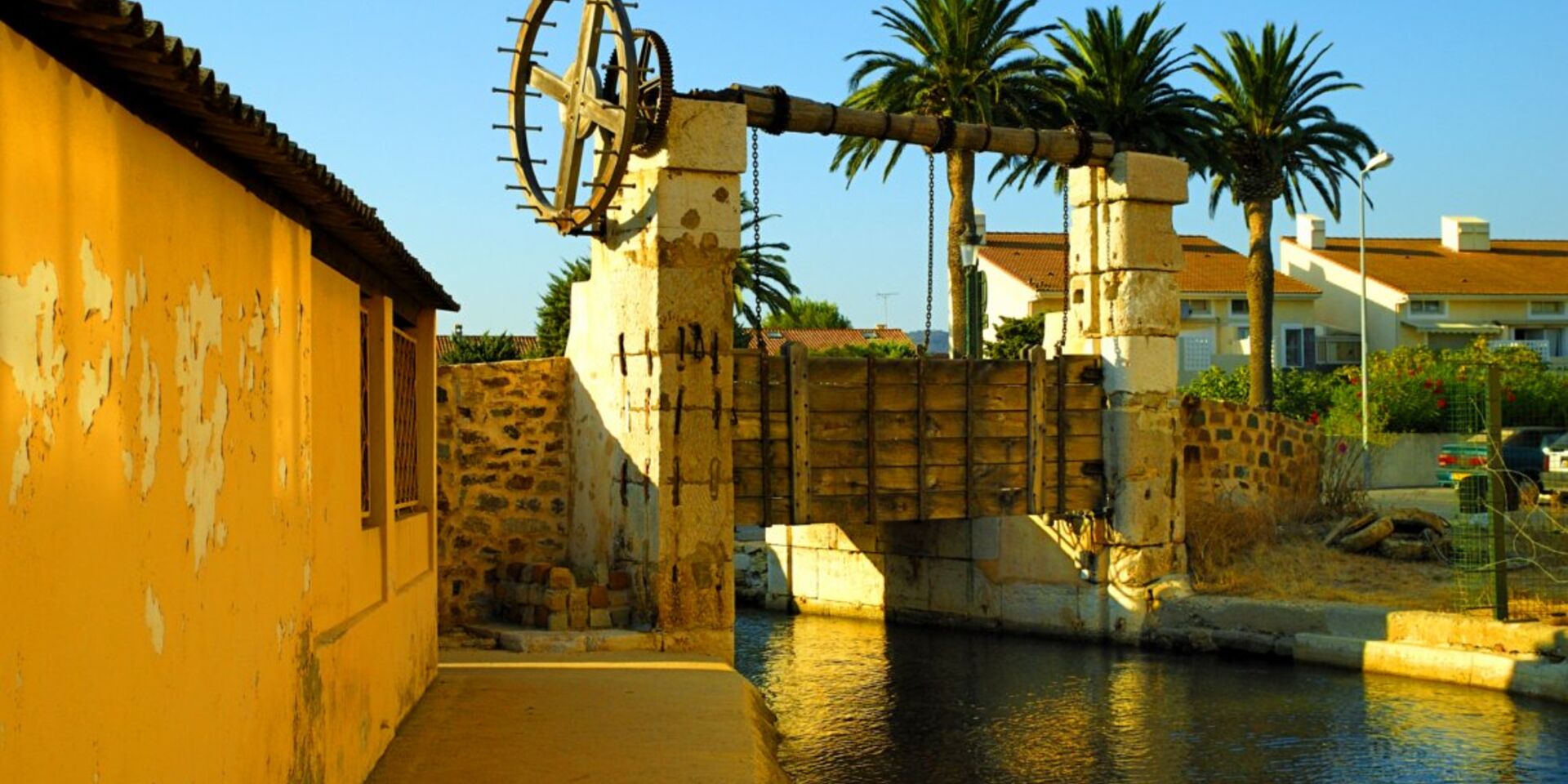 The little port of Les Salins in Hyères