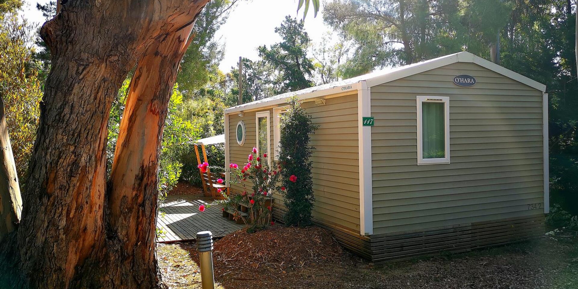 Camping air-conditioned mobile home nature Var