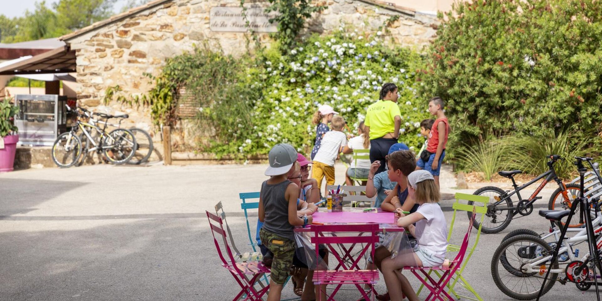 Hyères family campsite with kids activities