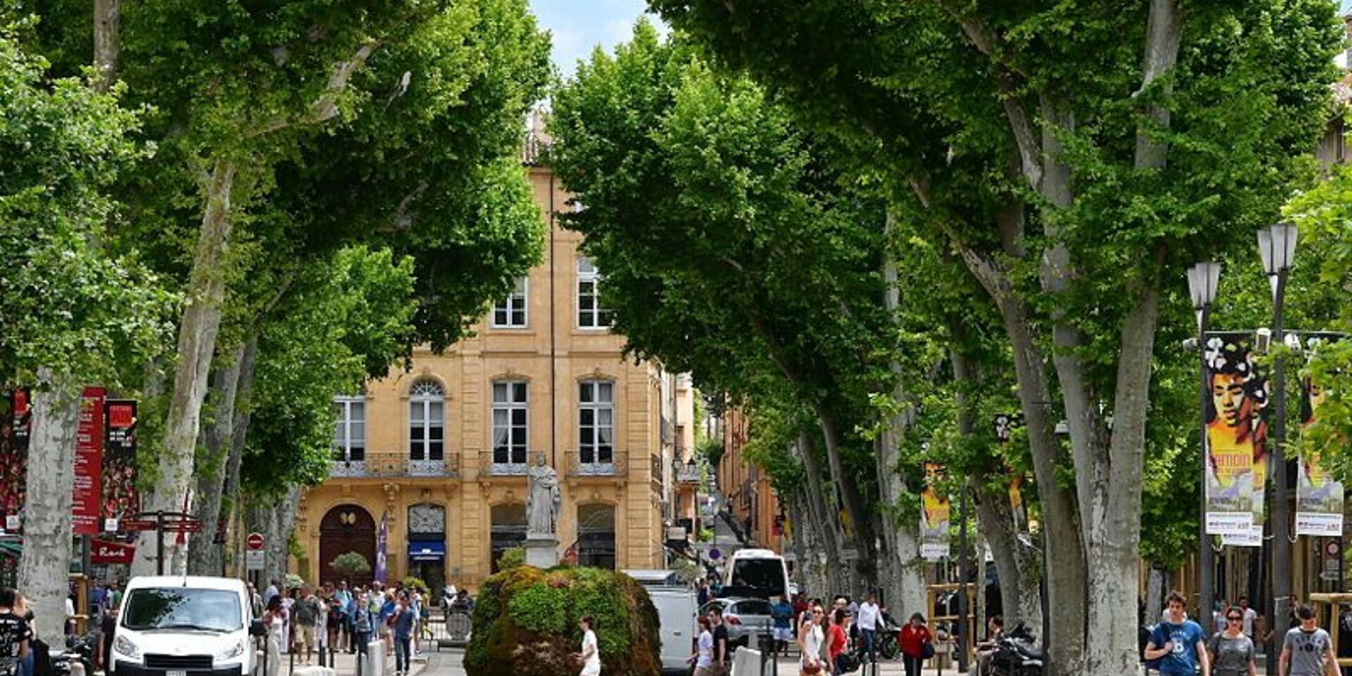 Visit Cours Mirabeau in Aix-en-Provence