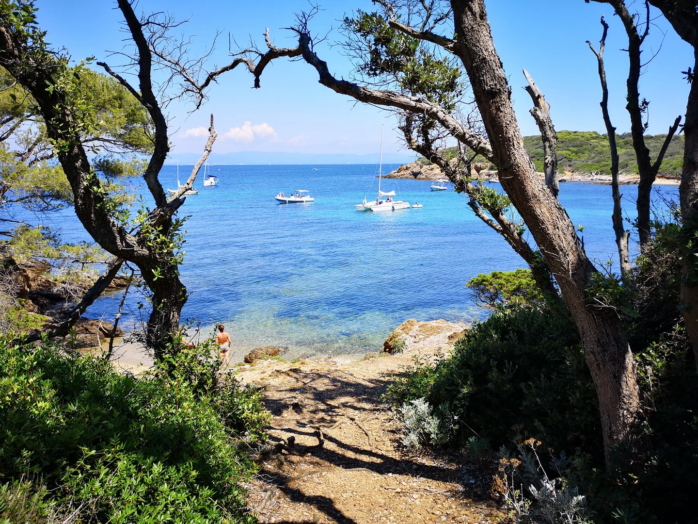 Heavenly beaches on your camping holiday in Porquerolles