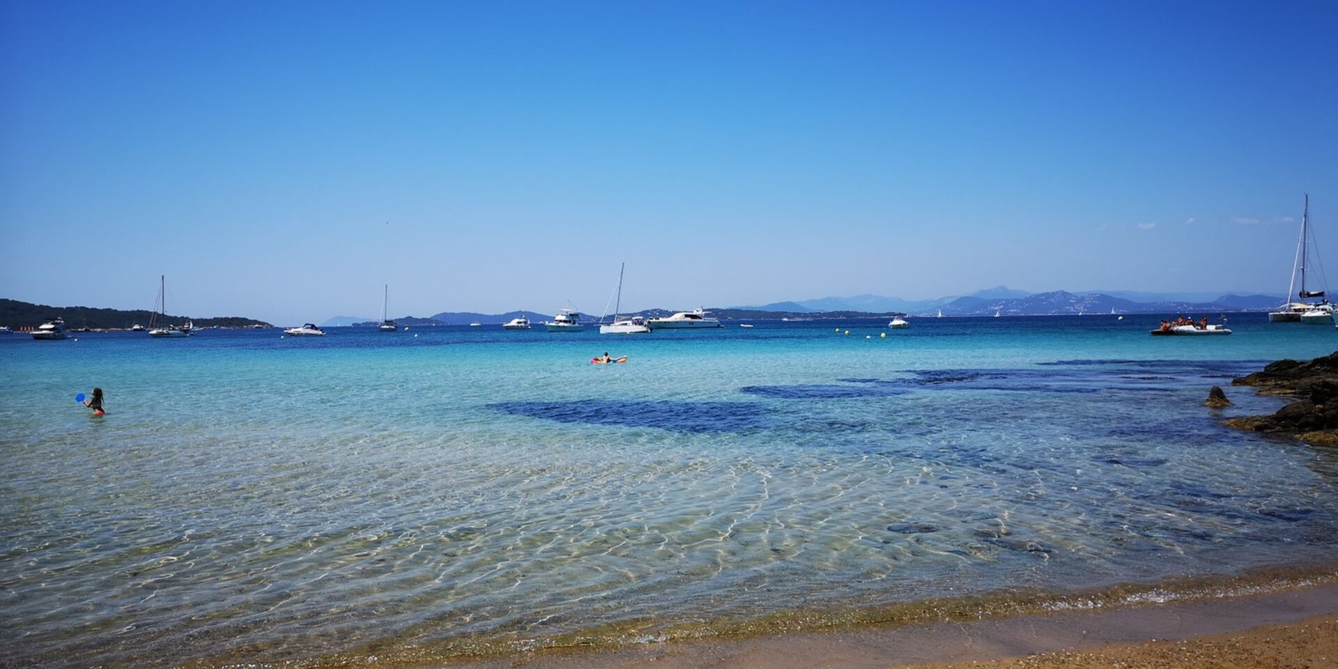 Campsite near the beaches of Porquerolles