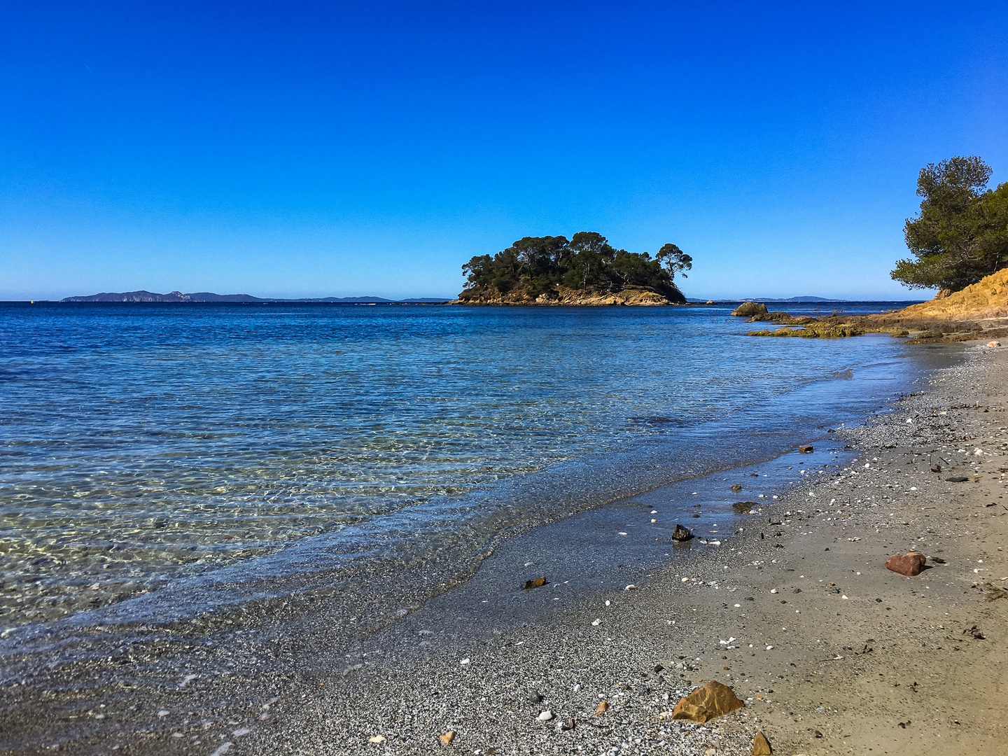 Campsite near Bormes and Plage de Léoube