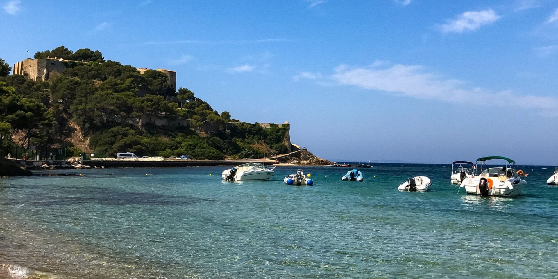 Brégançon beach