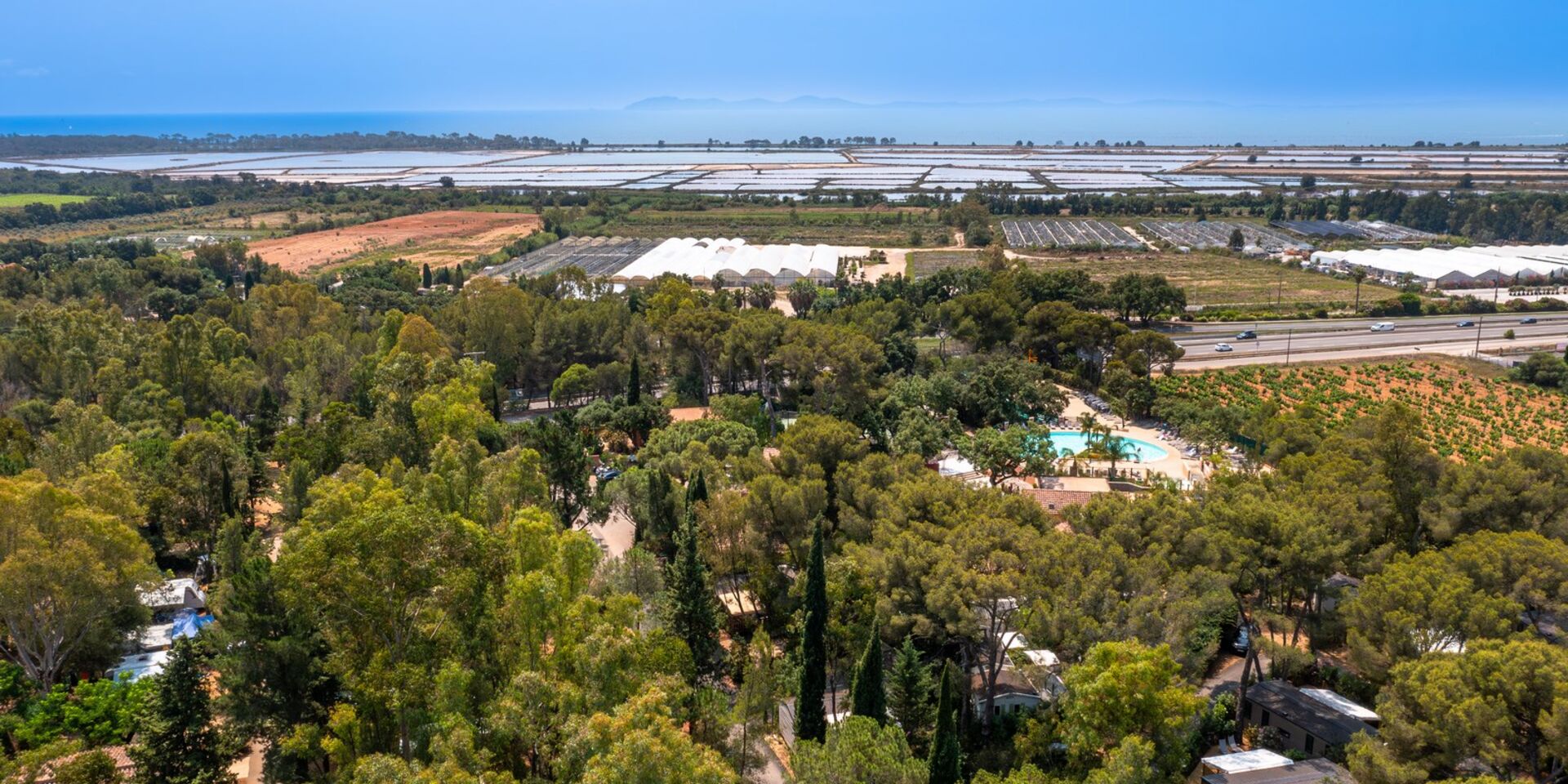 Country campsite Provence