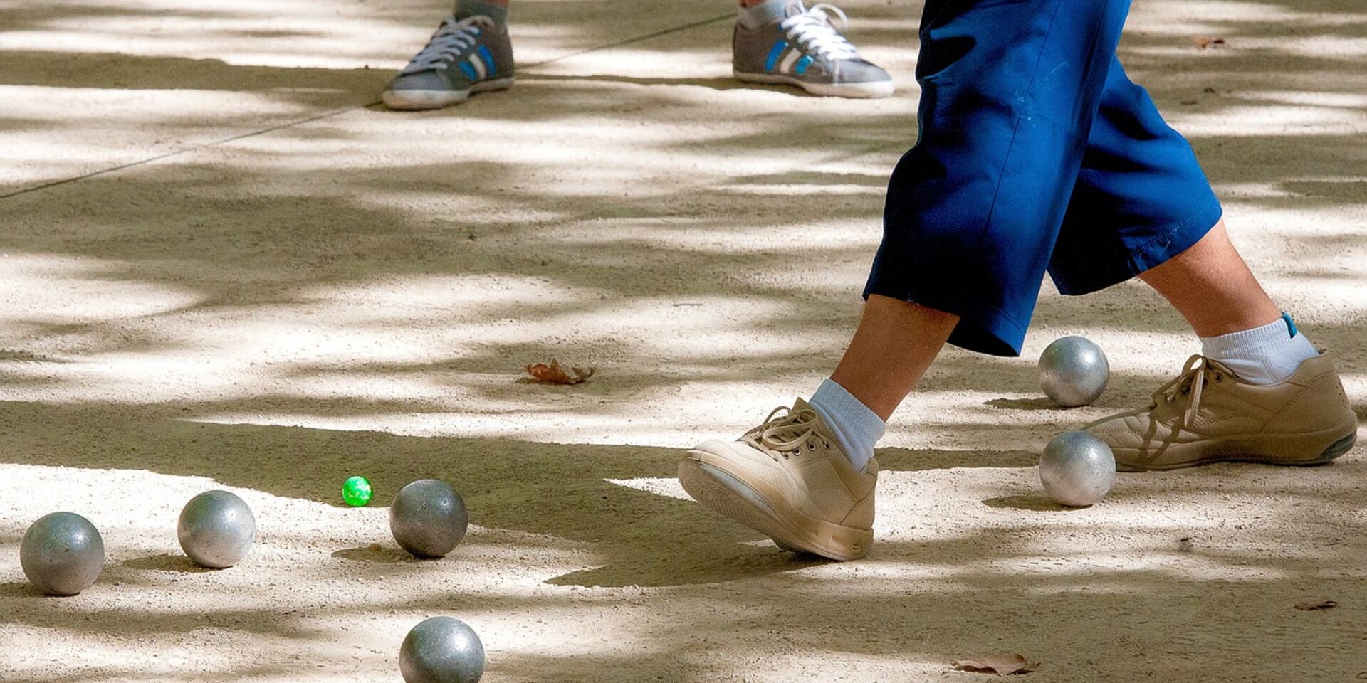 Campsite with pétanque